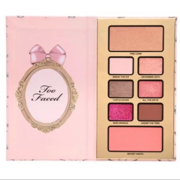 TOO FACED 3 Makeup Pallets Enchanted Wonderland Gift Set Better Than Sex Mascara - Picture 11 of 15